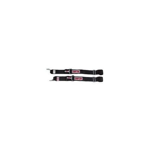 Simpson Racing Racing Harnesses 30004P 3" INDIVIDUAL HARNESS, BOLT IN OR WRAP AROUND, PLATINUM