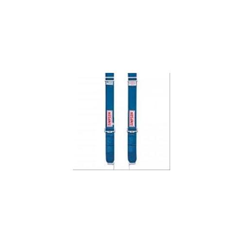 Simpson Latch-Type Shoulder Harnesses 30009BL Harness, Shoulder Belts, Latch, Individual-Type, Bolt-In, Floor Mount, Blue, Each