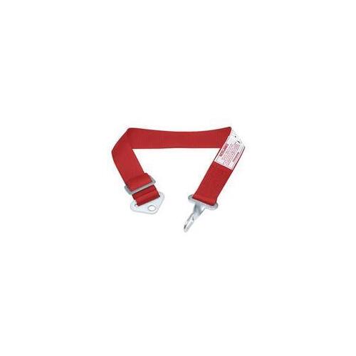 Simpson Latch-Type Anti-Submarine Belt, Bolt-In, Red, Each