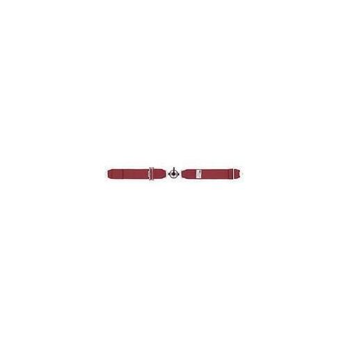 Simpson Camlock Lap Belts 32024R Harness, Lap Belt, Camlock, Bolt-In, Floor Mount, Red, Each