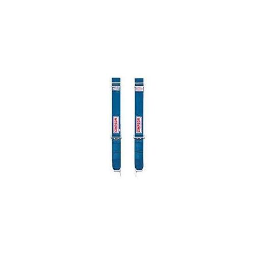 Simpson Racing Head and Neck Restraint Parts & Accessories 33010BL INDIVIDUAL CAMLOCK HANS HARNESS BOLT IN OR WRAP AROUND, BLUE