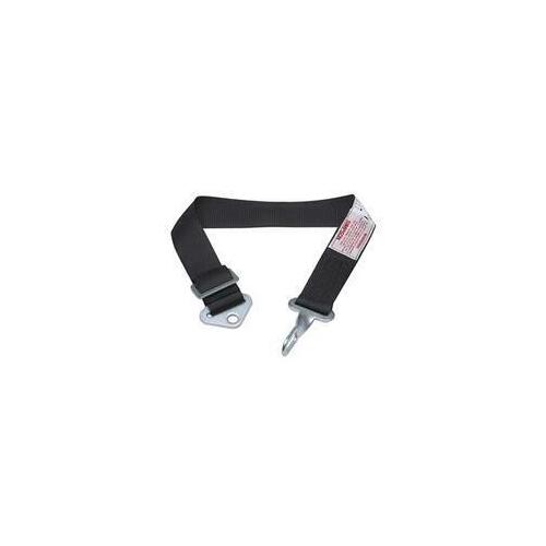 Simpson Camlock Anti-Submarine Belt, Bolt-In, Semi-Adjustable, Black