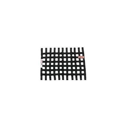 Simpson Racing Standard Stock Car Window Nets, Black, Nylon, Ribbon, Rectangle, 24 in. x 18 in, Each