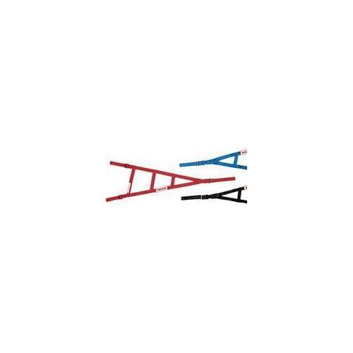 Simpson Racing Window Nets and Guards 36005LR MIDGET-SPRINT CAR NET LEFT SIDE-RED
