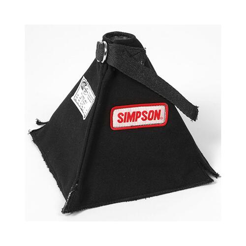 Simpson Racing Shift Lever Cover, Shift Boot Cover, Shifter Boot Cover, Black Nomex