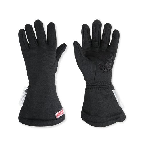 Simpson Racing Simpson Traction20 Drag Glove Small Black