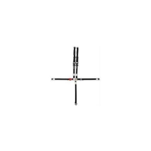 Simpson D3 Off-Road Restraint Systems 3B33PIKX Racing Harness, D3 Off-Road Restraint System, 5-point, Latch, Pull Down, Polyester, Black, with Shoulde