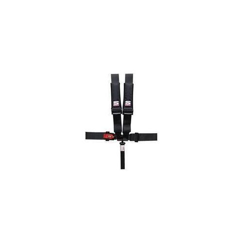 Simpson D3 Off-Road Restraint Systems 3F22NIKXD3 Harnesses ,2" x 2" D3 BLACK with Black Hardware-NO Pads-Clip-In
