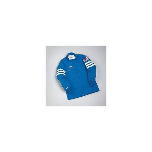 Simpson Standard 19 2-Layer Driving Jackets 404312 Driving Jacket, Double Layer Gabardine, Nomex, Large, Blue, Each