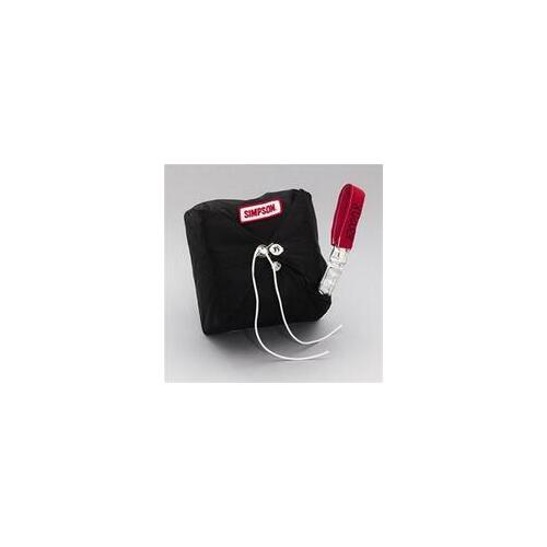 Simpson Skyjacker Drag Chute, 10 ft, Red, Each