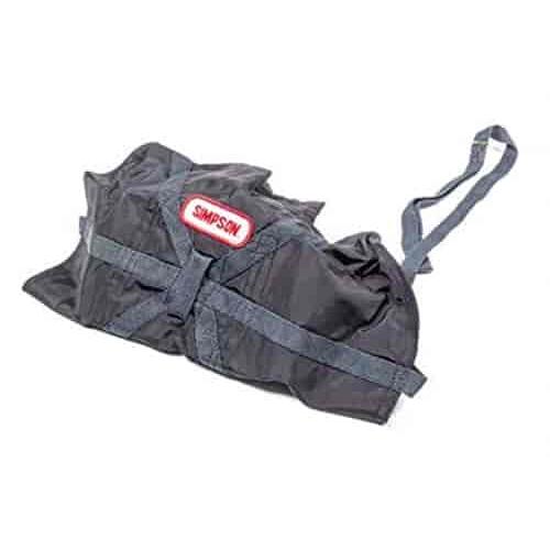 Simpson Racing Parachute, Pilot Bag for Air Boss 8', 8 ft., Black, Each