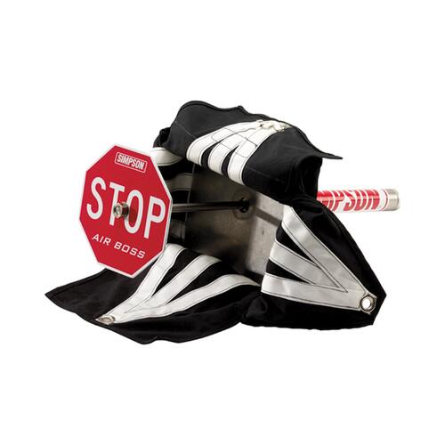 Simpson Racing Parachute, Launcher System for Dual Air Boss 10', 10' Air Boss Launcher, Black, Each