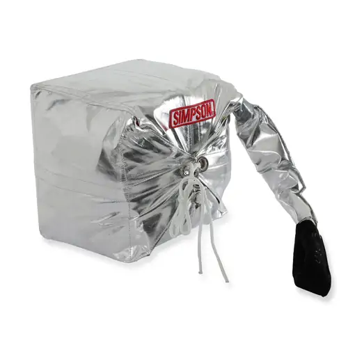 Simpson  Crossform Parachutes Drag Chute 12` , 200 M.P.H. to 315 M.P.H. Color Red, Each