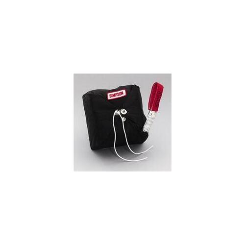 Simpson Mini Dragster Parachutes 42082BK Parachute, Mini Dragster, 6 ft. Diameter, Black, Each