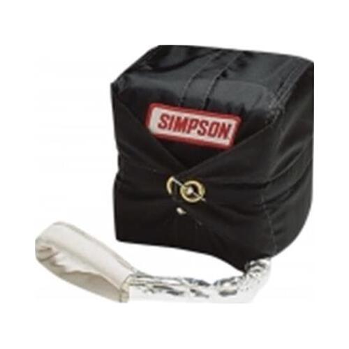 Simpson Racing Parachute Packs for Professional 14', Aluminized CarbonX, Silver