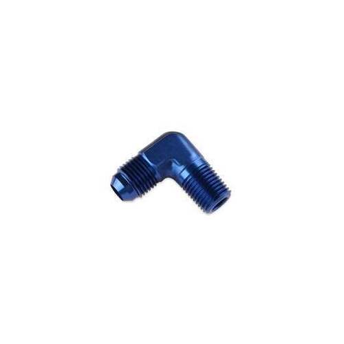 Simpson MR. GASKET 90 DEGREE -10 AN TO 3/8 INCH NPT ADAPTER - BLUE
NPT to AN Flare Fitting - 6061 Aluminum Construction