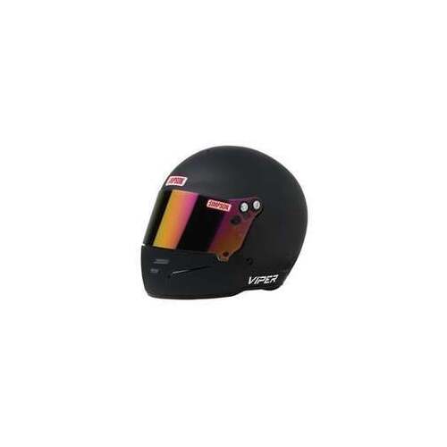 Simpson SA2020 Viper Racing Helmet, X-Small - Matte Black