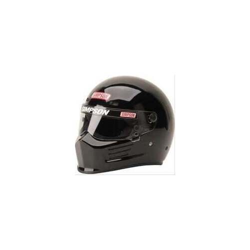 Simpson SA2020 Super Bandit Racing Helmet, Small - Black