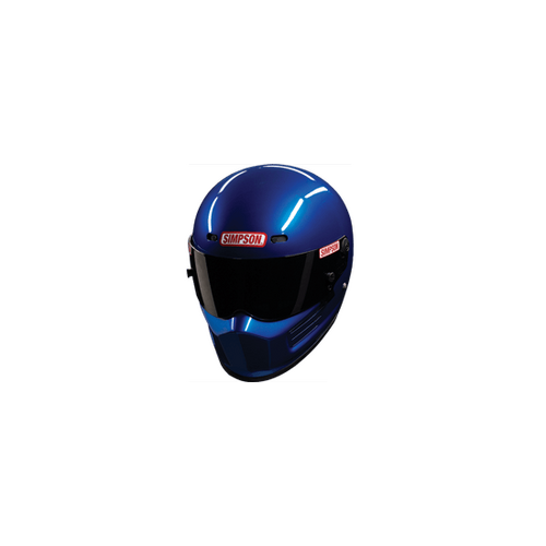 Simpson SA2020 Super Bandit Racing Helmet, X-Small - Blue