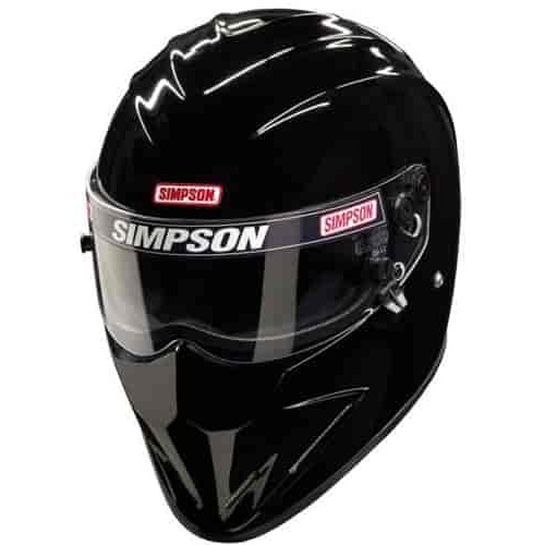 Simpson Racing SA2020 Diamondback Racing Helmet, 7.5 - Black