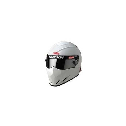 Simpson Racing SA2020 Diamondback Racing Helmet, 7.5 - Silver