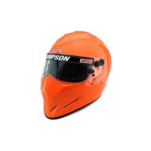 Simpson Racing SA2020 Diamondback Racing Helmet, 7 1/4, Safety Orange
