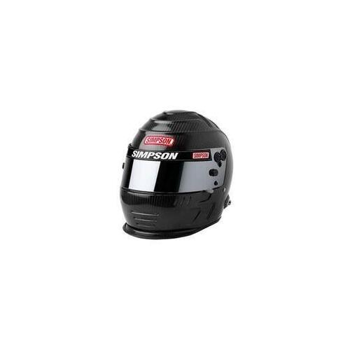 Simpson SA2020 Carbon Speedway Shark Series Helmet, Full Face, Gloss Carbon Fiber, Snell SA2020, Large, Each