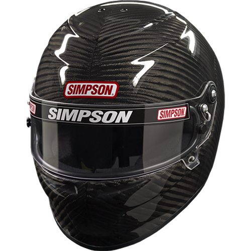 Simpson SA2020 Carbon Venator Series Helmet, Full Face, Gloss Carbon Fiber, Snell SA2020, X-Small, Each