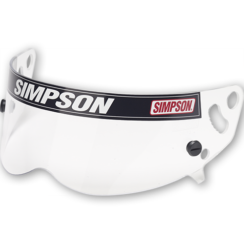 Simpson Racing Helmet Replacement Shields, Clear, Voyager, Model 410