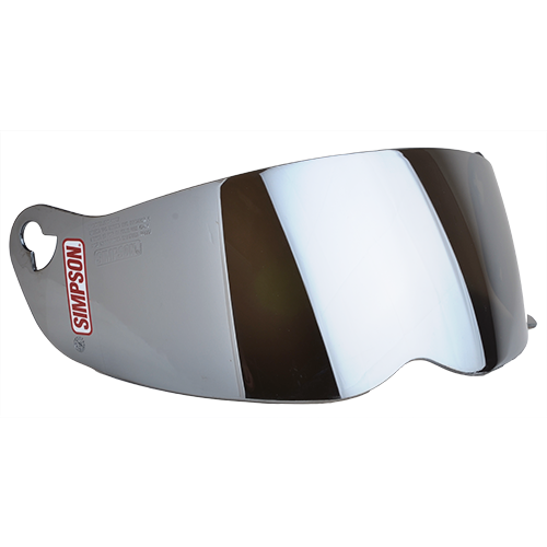 Simpson Replacement Helmet Shield 2017+ Outlaw Bandit Motorcycle Helmet Shield, Mirror, XS SM