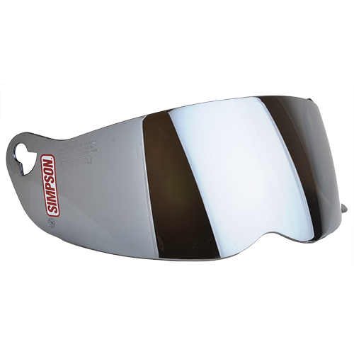  Simpson Replacement Helmet Shield 2017+ Outlaw Bandit Motorcycle Helmet Shield, Mirror, XS SM