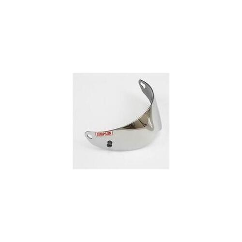Simpson Replacement Helmet Shields 89406A Helmet Shield, Mirror Silver, Super Bandit, Each