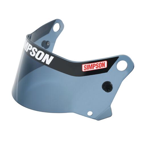 Simpson Racing SD1 Helmet Replacement Shield Antifog/Scratch, Dark Smoke, SD1 Visor, Antiscratch