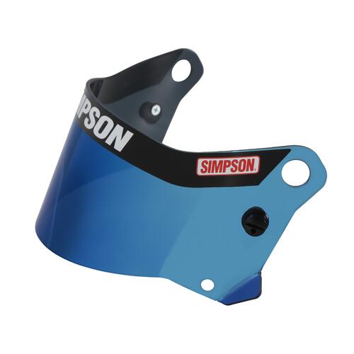 Simpson Racing SD1 Helmet Replacement Shield Antifog/Scratch, Iridium, SD1 Visor, Antiscratch