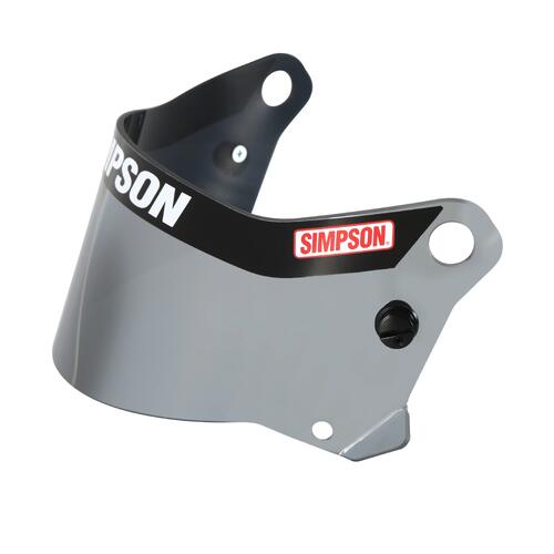 Simpson Racing SD1 Helmet Replacement Shield Antifog/Scratch, Chrome, SD1 Visor, Antiscratch