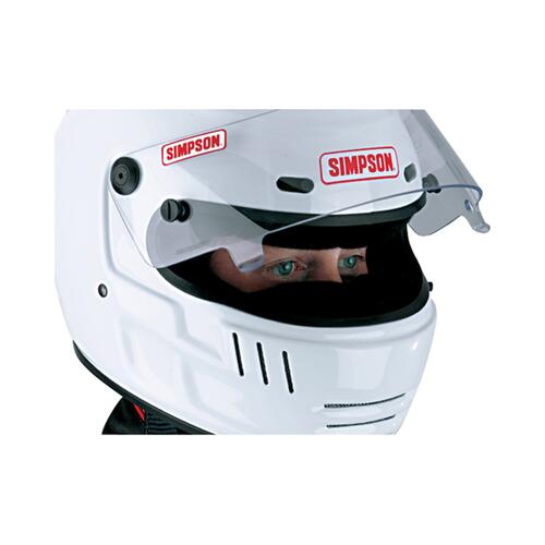 Simpson Racing Helmet, Breath Deflector, CarbonX, Flexible