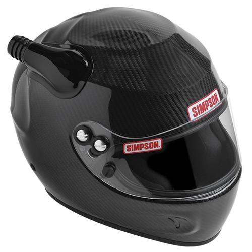 Simpson Racing Helmet, Devil Ray Accessories, Forced Air Top Offset, Left Side for Carbon Devil Ray,