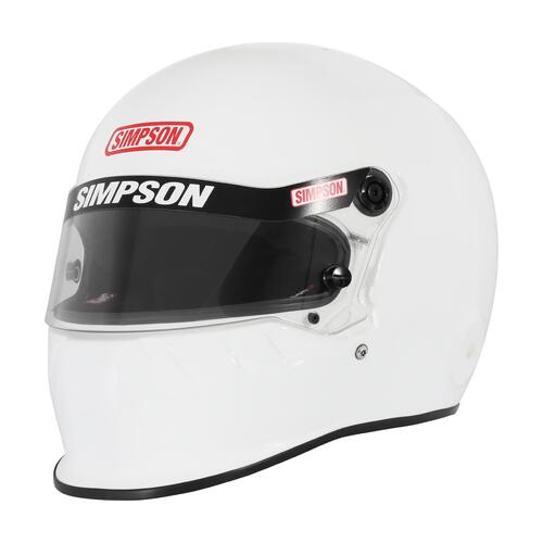 Simpson Racing VUDO Helmet SA2025, Small, White, Each