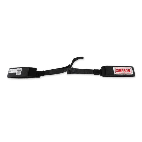 Simpson Racing Arm Restraint, Arm Restraints, Black, Adult Velcro Arm Restraint, SFI 3.3 Rated