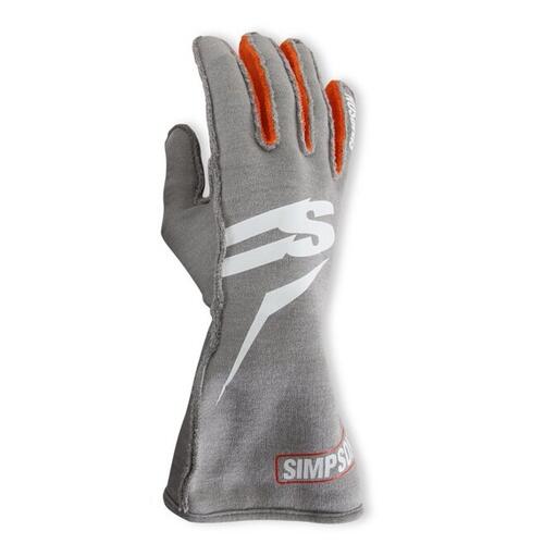 Simpson Racing Airspeed Gloves, Medium, Alloy, SFI 3.3/5, Pair