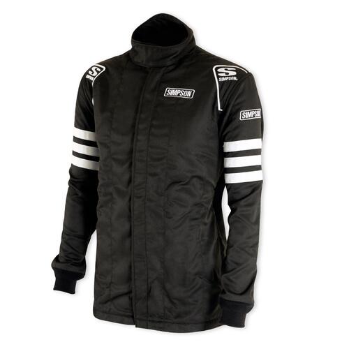 Simpson Racing Classic SFI 5 Jacket Black, XL, Small