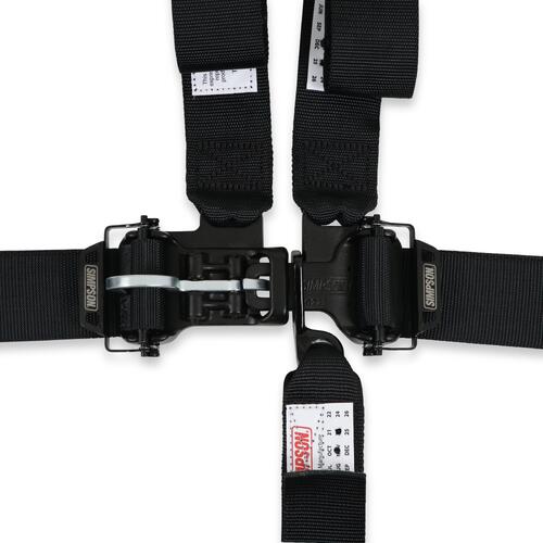 Simpson Racing Simpson Latch & Link Off-Road Harness 2" D3 Pull Down with Pads, 5-Point, Clip in