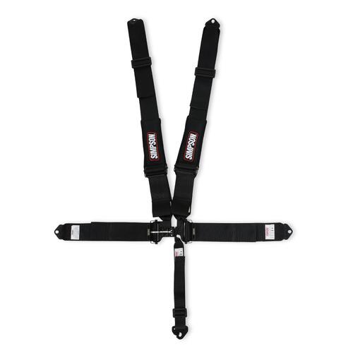 Simpson Racing Simpson Latch & Link Off-Road Harness 3" D3 Double Pull Down with Pads, 5-Point, Bolt