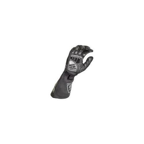 Simpson Endurance Racing Gloves, Double Layer, Nomex, Black, SFI 3.3/5, Medium, Pair