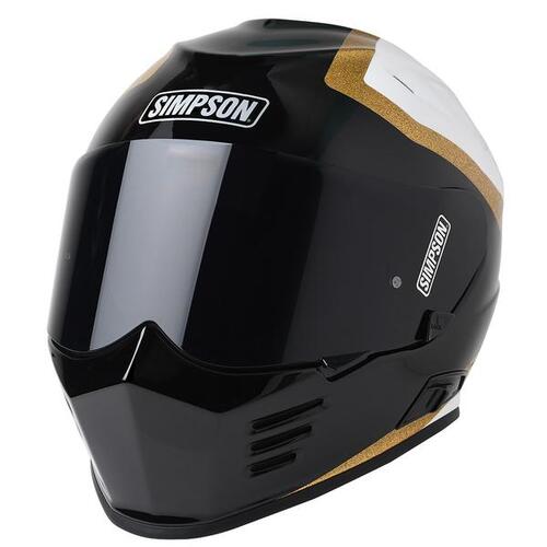 Simpson Racing Ghost Bandit Motorcycle Helmet, Large - Tanto