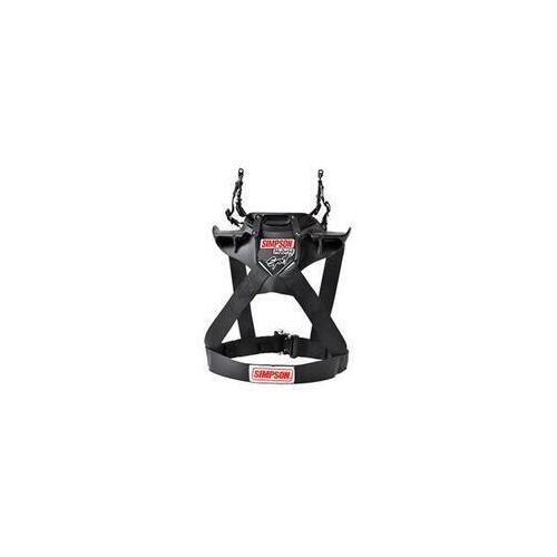 Simpson Hybrid Sport Head and Neck Restraint Systems, M61 Quick Release/Dual End Tether Kit, Large