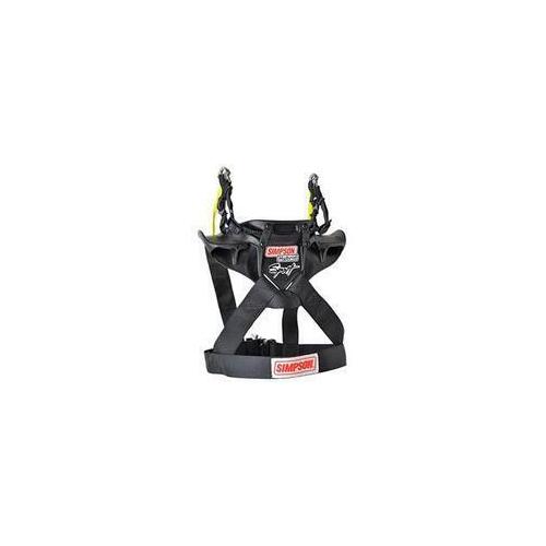 Simpson Hybrid Sport Restraints HS.MED.11 Head and Neck Restraint System, Hybrid Sport, Sliding Tether and Quick-release Tether, Quick-release Anchor,