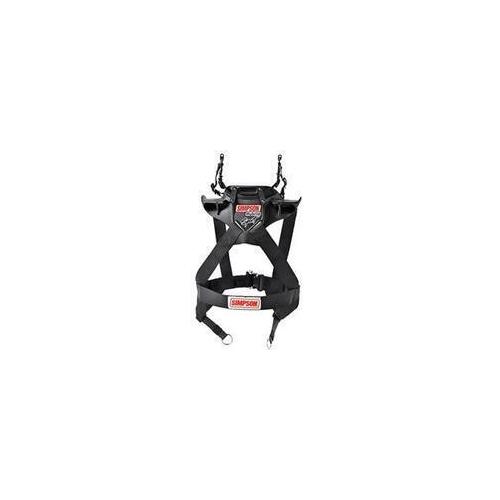 Simpson Hybrid Sport Restraints HS.XLG.11.SAS Hybrid Sport X-Large - Sliding Tether W/ Seat Belt Anchor System & Quick release tethers and SA2010 D-ri