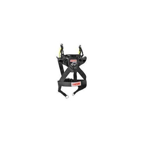 Simpson Hybrid Sport Restraints HS.YTH.11.SAS Hybrid Sport Youth W/ Seat Belt Anchor System- Chest 26"-30" & Quick release tethers and SA2010 D-ring k