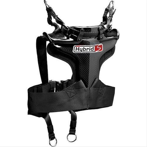 Simpson Head and Neck Restraint System, Hybrid S, Sliding Tether and Quick-release Tether, Quick-release Anchor, SFI 38.1, Large, Each